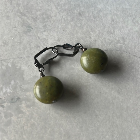 Becky Thatcher Ocean Jasper Stone & Pearl Necklace and Earring Set - Picture 6 of 6